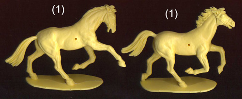 yellow horses